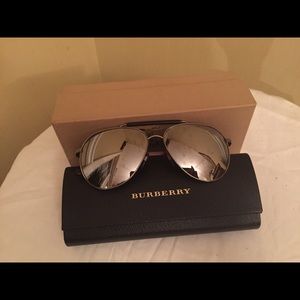 Burberry Mirrored Aviators